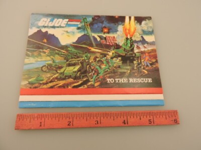 To the Rescue Mobile Task Forces GI Joe 1983 Hasbro Vintage Catalog Insert