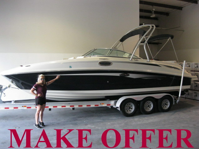 2010 SeaRay Sundeck 280 - Videos -Just serviced - No bottom paint - Ready to go!