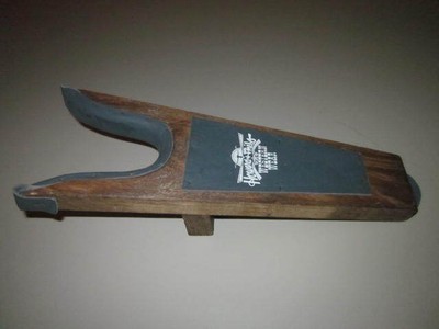 Vintage  HOWARD & PHIL'S WESTERN WEAR BOOTJACK Wood COWBOY BOOT PULLER