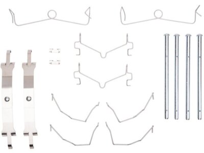 For 2007-2017 Lexus LS460 Brake Hardware Kit Front Dynamic Friction 11595TP 2008