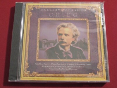 GALLERY OF CLASSICS GRIEG 1999 11 TRK CLASSICAL CD NEW/SEALED UNISON V82762 OOP