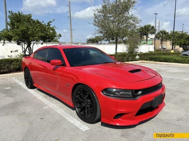 2019 Dodge Charger Scat Pack Red with 75,738 Miles