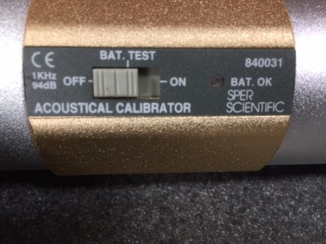 Sper Scientific 840031, Acoustical Calibrator Kit w/carrying case, tool & instru