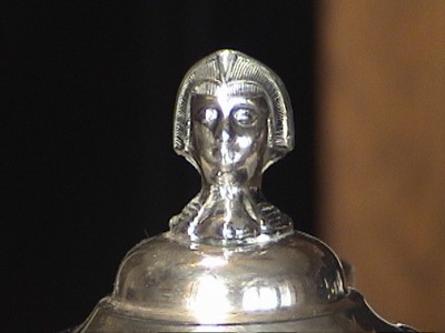 VINTAGE ANTIQUE AUORA TRIPLE SILVER PLATE TEA SET &  A TRAY  NO MONOGRAM