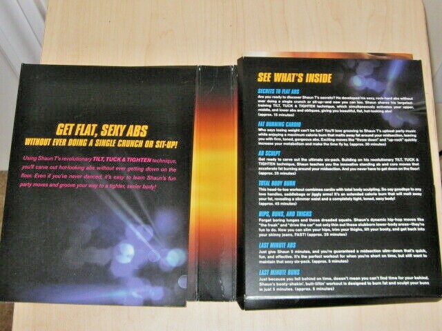 Beachbody Shaun T Hip Hop Abs The Ultimate AB Sculpting System 3 DVD Set