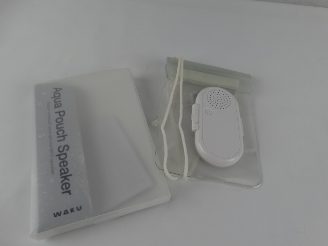 Waku Aqua Pouch Water Proof Speaker for iPhone and SmartPhone or MP3