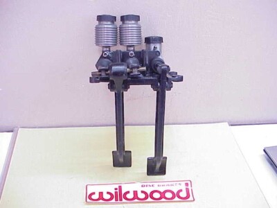 Wilwood 340-3342 Reverse Mount Dual Brake & Clutch Pedal & Master Cylinders