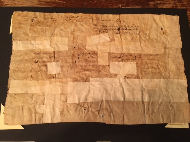 1779 North Carolina Land Grant, WILKES 1st Governor Richard Caswell & Wm. LENOIR