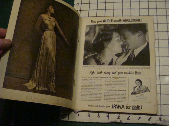 original RADIO & TELEVISION MIRROR march 1950 -- BILL LAWRENCE cover