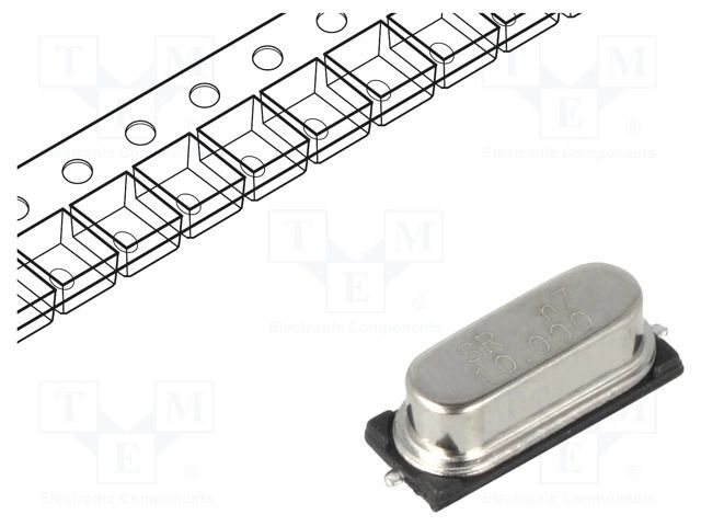  Resonator: Quarz Smd Hc49smd 24m-49smd-Sr Quarzresonatoren Smd 24mhz Â±30ppm