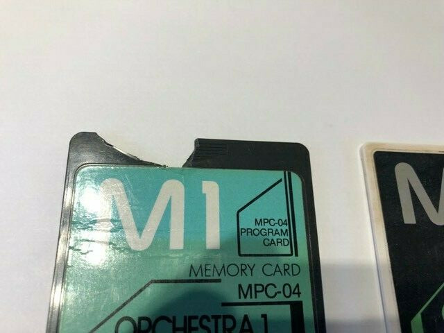 korg MPC-04 & MSC-04 Orchestra1 for M1 M1R T3 Synthesizer Used