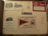 RARE 1920s POST TEXAS & ABILENE SIMMONS UNIVERSITY MEMORABILIA SCRAPBOOK HARDIN