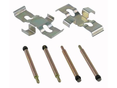 Front Brake Hardware Kit For 1984-1985 Mercedes 500SEC XF321JP OEF3 -- With ATE