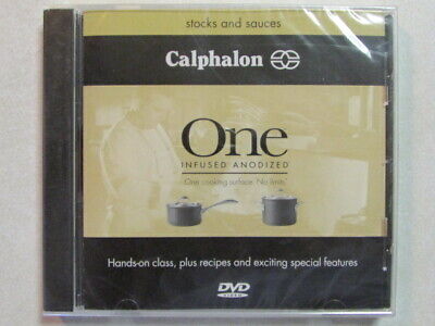 STOCKS AND SAUCES CALPHALON HANDS-ON CLASS RECIPES+SPECIAL FEATURES COOKING DVD
