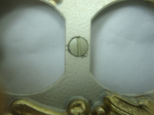Vintage M.C. Co. Brass Plate Cover 60D Outlet electric plug Cover  W/SCREW