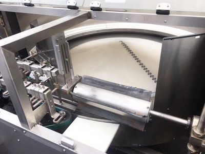 PACE M500 Automatic Feeder Sorter with Incline Feed Conveyor, Stainless Steel