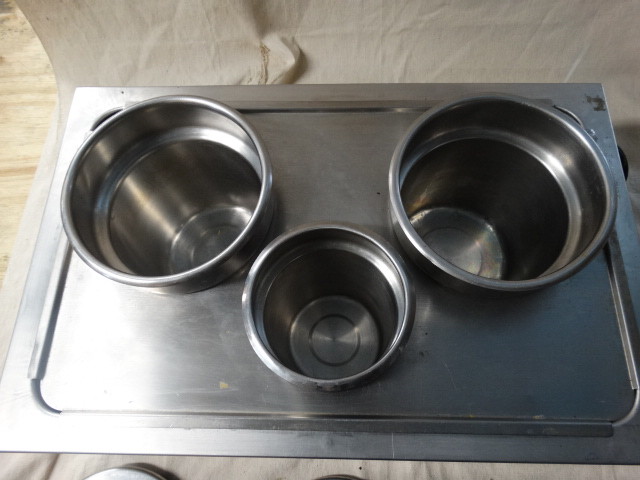 Adcraft FW-1200W Countertop Food Warmer Portable Steam Table Full Pan Size,120V