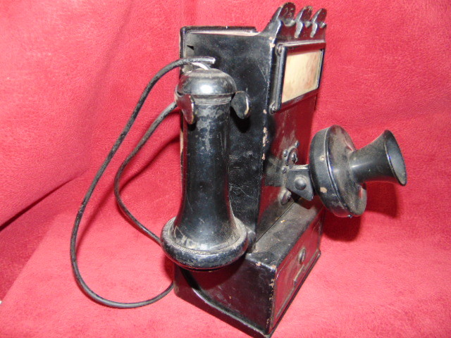 1920's-30's Gray Payphone