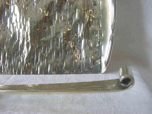 KIRBY BEARD England / Paris SILVER PLATED Art Deco CRUMBER Tray Set RARE 1930s