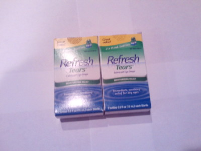 Refresh Tears 4 bottles per.order (0.5fl.oz)reg.size exp. 11/24 Free shipping