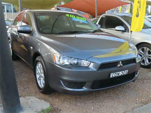 2011 Mitsubishi Lancer CJ MY11 SX Sportback Grey 6 Speed Constant