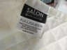 HOTEL COLLECTION SALON FULL QUEEN COCO QUILTED COVERLET COTTON SILK EGGSHELL