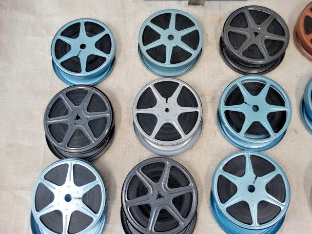 Lot of 12  - 5 Inch Home Movies Film Reels 8mm / Super 8mm Vintage Film