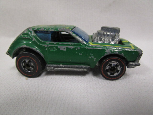 1974製　Hot Wheels GREMLIN GRINDER Hot Wheels Redline Gremlin Grinder 1974 Green Hong Kong