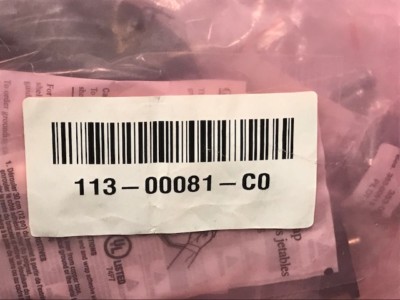 Netapp Rack Cable Set Grounding Kit 113-00081-C0 - NEW -FAST FREE SHIPPING