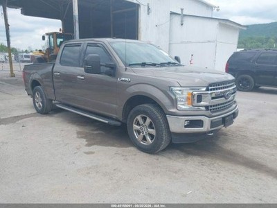 2018-2020 Ford F150 10-Speed Column Shift Steering Column Assy w/Key Earth Gray