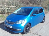 2019 Skoda Citigo 1.0 MPI GreenTech Colour Edition 5dr Blue 33k Miles Years MOT 