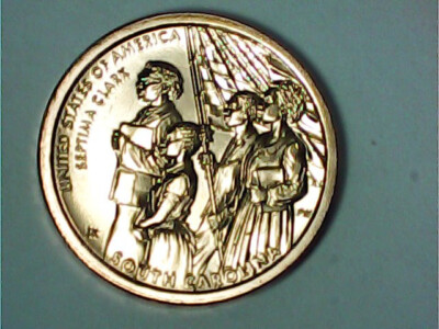 2020 P D American Innovation South Carolina Dollar SEPTIMA CLARK 2 Coin Set