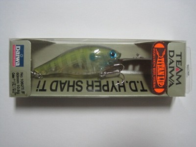 mat black//gold HYPER CRANK 1066 TiF 9321 fishing lure DAIWA T.D