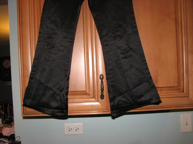 Black Satiny Pants from Arizona Jean Co. Size Girls 7