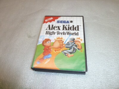 Alex Kidd: High-Tech World (Sega Master, 1989) No manual