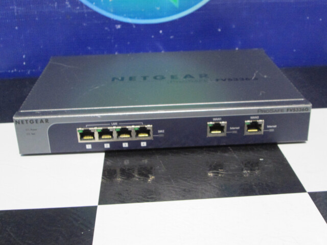 NETGEAR PROSAFE FVS336G V2 DUAL WAN GIGABIT SSL VPN FIREWALL