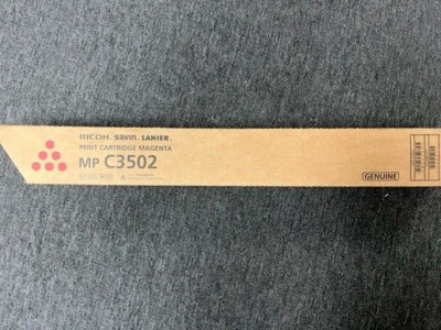 Genuine Ricoh 841737 (842483/841649) Magenta Toner - NEW SEALED