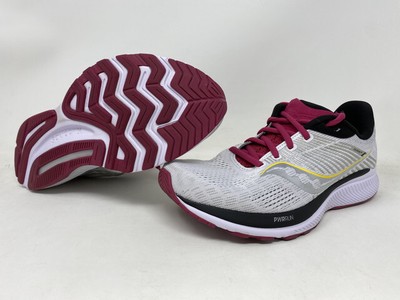 

Кроссовки для бега Saucony Womens Guide 14, Alloy/Cherry
