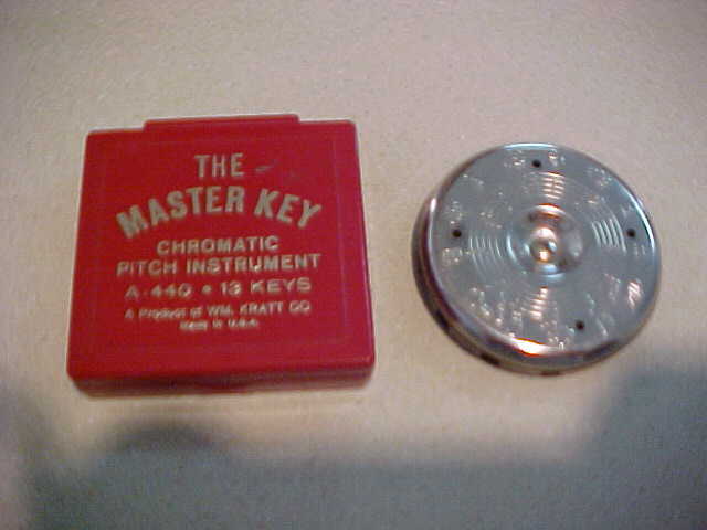 WM. KRAWTT  CHROMATIC PITCH INSTRUMENT A-440  W/CASE
