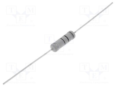 Resistance: Metal Oxide 5% Ø5x15mm 3W THT 47kΩ MOF3WS-47K Metallized Resistors