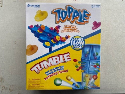 TOPPLE & TUMBLE TWIN PACK NEW CLASSIC FAMILY GAMES