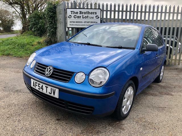 VOLKSWAGEN POLO 1.4 Twist 5dr Auto (blue) 2004 in Truro