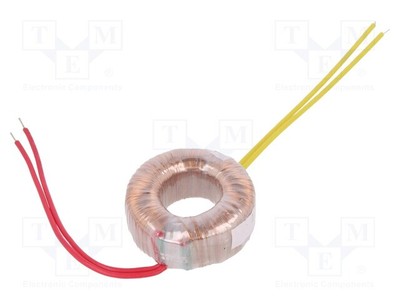 Transformer: Toroidal 24V 230VAC 20VA 0,83A 0.88lbs Ø: 2 3/4in Tst 20/013