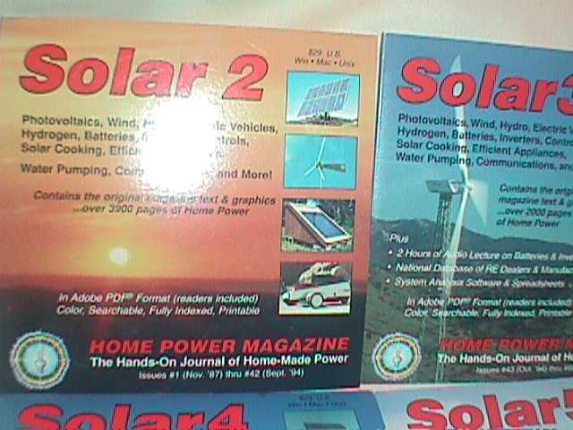 SOLAR POWER CD DVD SOftware DISK HOME MAGAZINE 1987 to 2000 SET