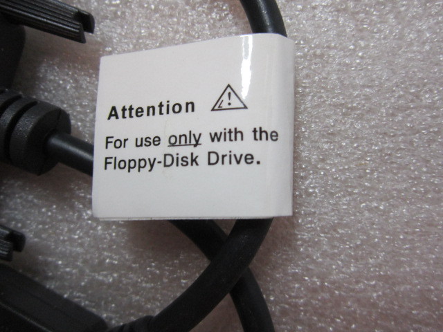 new Dell 045637 Floppy Disk Drive Cable, DB25M Parallel PC output to FDD input