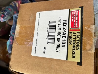 Replacement ECM Motor Only 1HP HD52AE100