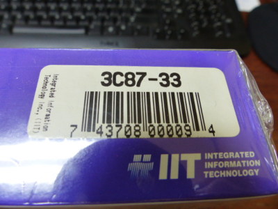 IIT  IIT3C87-33 Qty of 1 per Lot advanced math coprocessor.  NEW IN BOX/ FACTORY