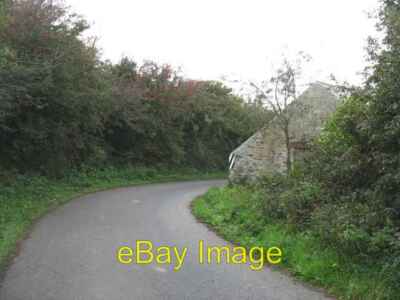 Photo 6x4 Sharp bend in the road at Melin Llywenan Mill Pen-llyn/SH3582  c2008