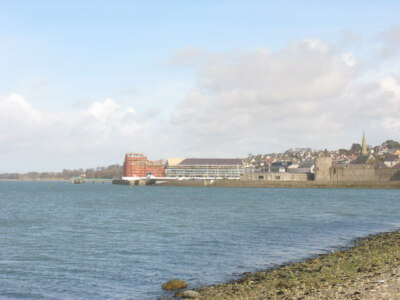 Photo 6x4 The Victoria Dock redevelopment from Tros 'Rabar Caernarfon  c2007