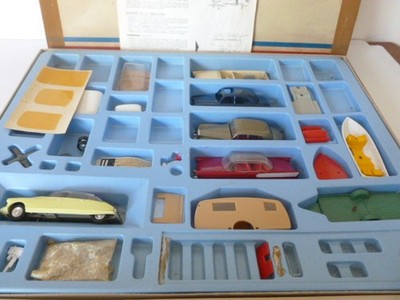 Authentique coffret SOLIDO JUNIOR 3 démontable  boite + notice NO DINKY CIJ JRD